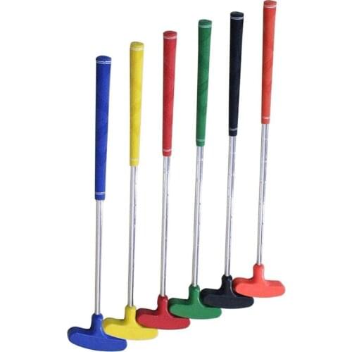Professional r golf rubber putting club with rubber putting head
