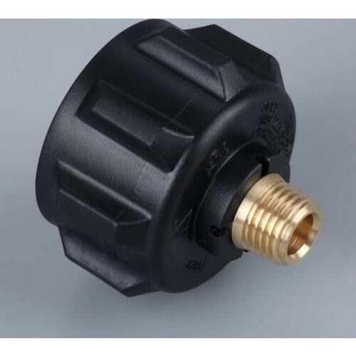 Solid Brass Propane Adapter QCC1 Propane Adapter Gas Regulator Valve 1/4 Inch Male Pipe Thread For Propane Gas