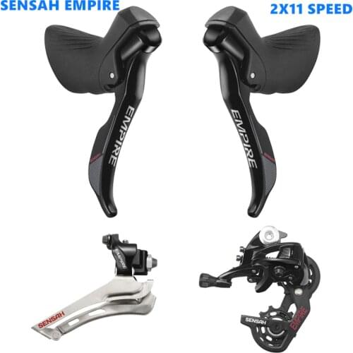SENSAH EMPIRE 2x11 Speed, 22s Road Groupset, Shifter + Rear Derailleurs + Front Derailleurs 5800, R7000