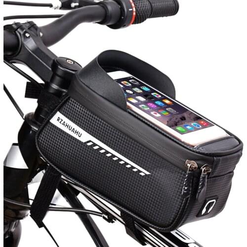 Bike Frame Bag Bicycle Top Tube Pack Waterproof Handlebar Crossbar Bag Holder Cycling Accessories for Mountain Road Bike