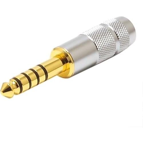Japan Oyaide Oyaide P4.4 section gold-plated balanced plug DIY upgrade line headphone cable connector