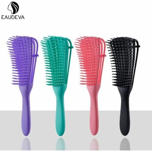 Women Girls Hair Scalp Massage Comb Hairbrush Octopus Type Comb Wet Curly Detangle Hair Brush for Hairdressing Styling Tools