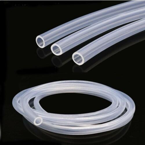 1-100Meters Food Grade Peristaltic Pump Tube Silicone Tube Hose Pipe Inner Diameter 0.8-7.9mm