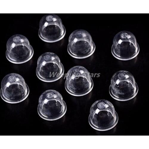 10Pcs/lot New Carburetor Spare Parts Carb Primer Bulbs Cap Fuel Pump For Chainsaw Blower Trimmer Brushcutter