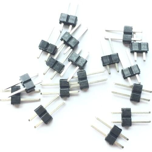 10000pcs 2.54mm pin header connector 1*2P Single Row Male 1x2P