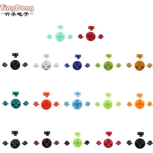 18Colors DIY Buttons Set For Gameboy Classic GB Repair parts Button and Accessory For Gameboy GB DMG Replacement Buttons