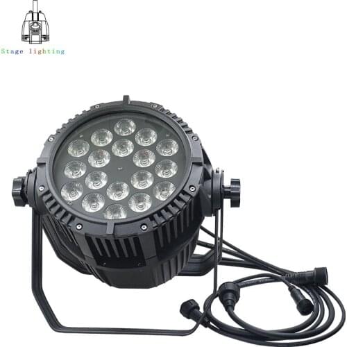 18x18w IP65 Waterproof Led Spotlight Professional 18x12w RGBW A UV 6in1/4in1 18x15w 5in1 LED DMX512 Outdoor Stage Lighting