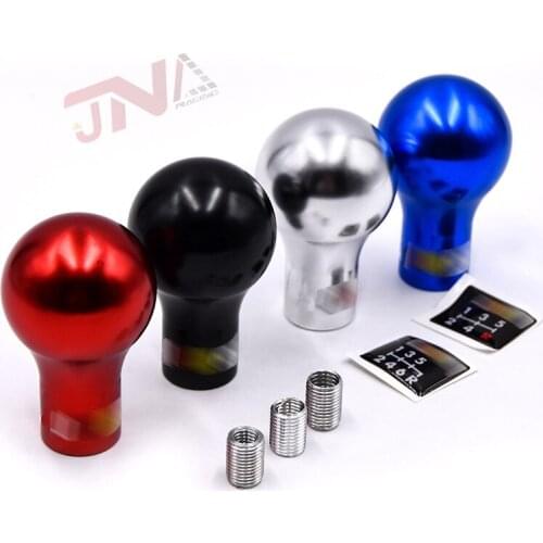 Aluminum Racing car shift knob for UNIVERSAL car accessories 4 colors Gear shift knob Automotive Parts