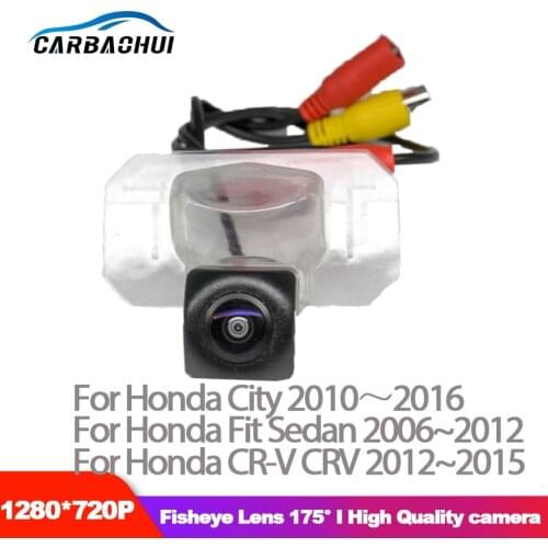 Car wireless Rear View Camera For Honda City 2010～2016 Night Vision Waterproof car hd camera /rac