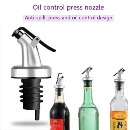 Kitchen Leak-proof Grease Nipple Soy Sauce Bottle Press Cover Inverted Cover Dust-proof Cover Red Wine Vinegar Bottle Stopper