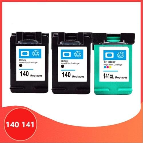 Ink cartridge for hp140 replacement for HP 140 141 for hp C4583 C4283 C4483 C5283 D5363 Deskjet D4263 D4363 C4480 printer