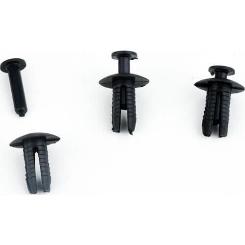 20PCS 6mm Hole Auto Fastener Car Trunk Liner Bumper Fender Push Type Shield Retainers Clips for BMW X1 X3 X5 X6