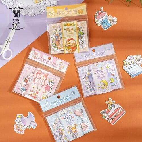 20pcs/lot Kawaii Stationery Stickers Salt Life Diary Planner Decorative Mobile Stickers Scrapbooking DIY Craft Stickers