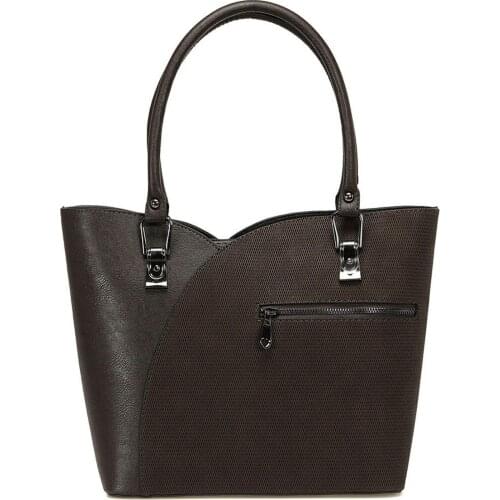 2021 new womens bag leather women solid color fashion retro shoulder strapped bag. For ladies Designed Lovely Brown Shoulder Bag