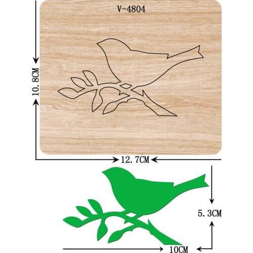 New bird wooden dies cutting dies for scrapbooking Multiple sizes V-4804