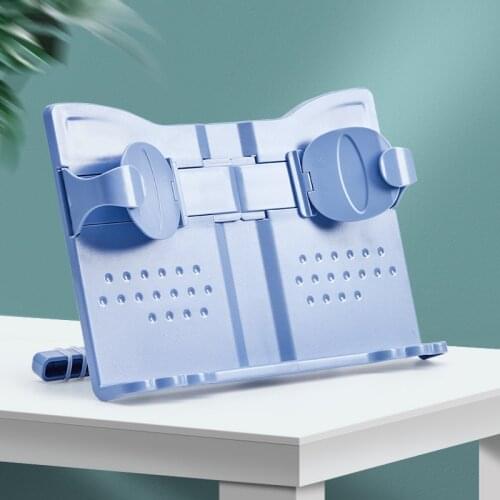 Ushare Pink Adjustable Book Stand for Reading Perspective Adjustment Kid Book Holder Multifunctional and Convenient Book Support
