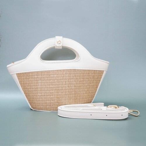 Fashion Leisure Summer Lady Straw Beach Weave Bag New Small Women Messenger Bag Evening Clutches Female Purse Crossbody Handbag