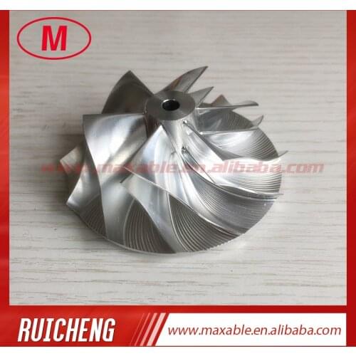 TD04HL 18G 6+6 blades 50.38/68.00mm forward high performance turbo billet/milling compressor wheel