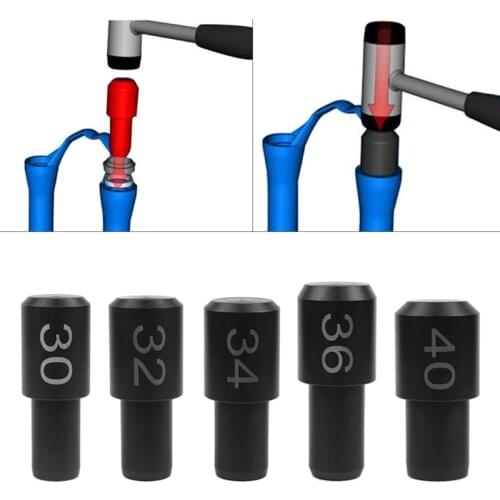 T4MF Fork Dust Seal Driver Compatible With Rockshox Suspension Fork Lower Leg In 30mm 32mm 34mm 36mm 40mm