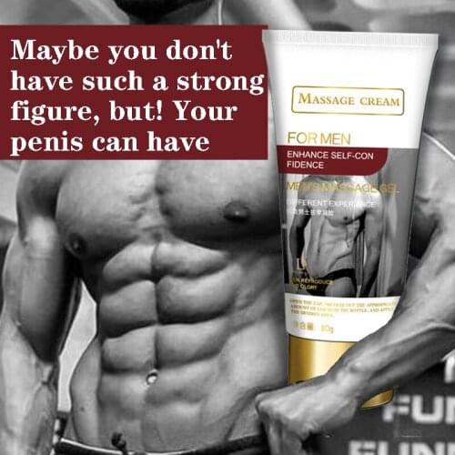80g Penis Enlargement Cream Increase Penis Size Erection Sex Gel Products for Men Aphrodisiac paste Mans Massage Ointment