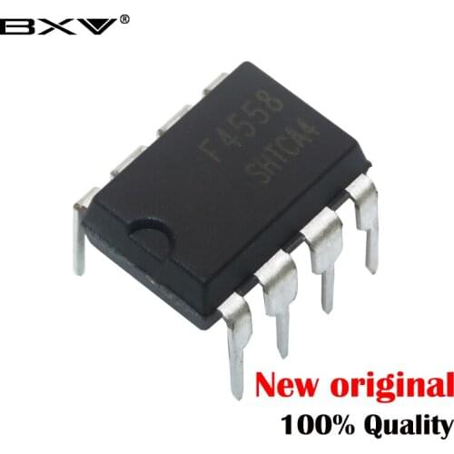 10piece) F4558 CF4558 DIP-8 new original