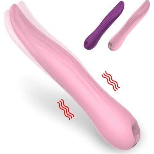 10 Speed Dildo Tongue Vibrators Sex Toys For Woman G-spot Clitoris Stimulation Silicone Rechargeable Sex Toys For Adult Sex Shop
