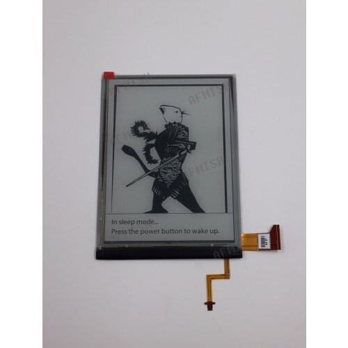 100% new eink LCD Display screen for roverbook delta(FLHD6.0) eBook reader with backlight no touch free shipping