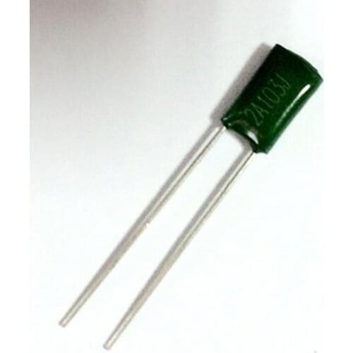 100PCS/LOT 2A103CL11 polyester capacitor 10NF 100V 103J