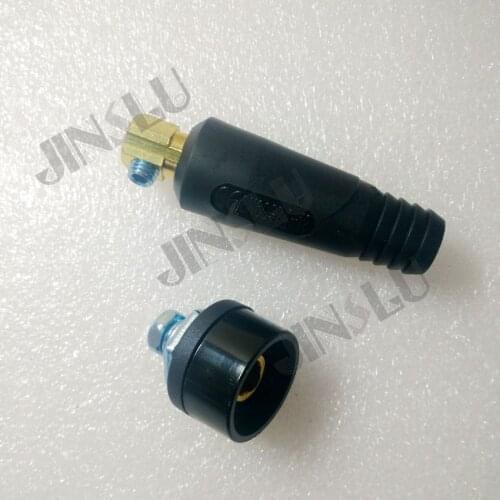 2 paires of 10-25mm welding cable connector /Joint plug and socket for 200A welding machines