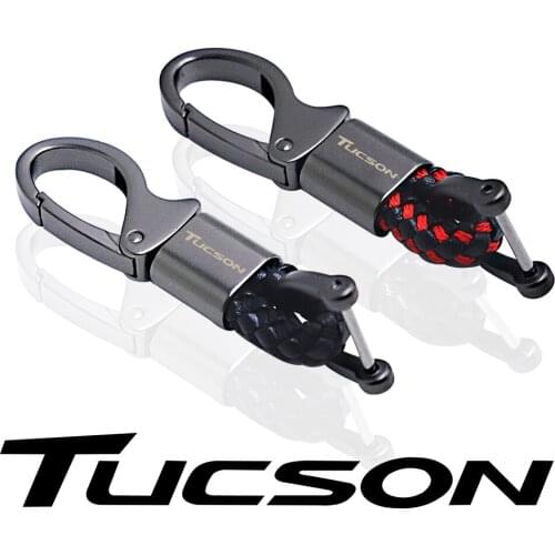 Car Keychain Black Clasp Creative DIY Keyring Holder Key Chain For TIGUAN Car Accessories