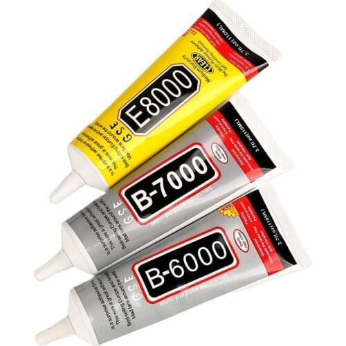 B-7000 Apparel Sewing Fabric Rhinestone Glue DIY Industrial Adhesive Bonding glass plastic ceramic Jewelry Fabric Glue Fabric Cr