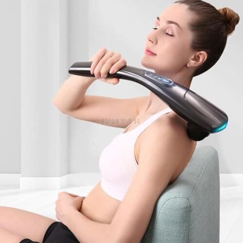 TheShy Dolphin Massage Stick Wireless Electric Vibration Hammer Massager Body Massage Muscle Relaxation Slimming Bodyshaping
