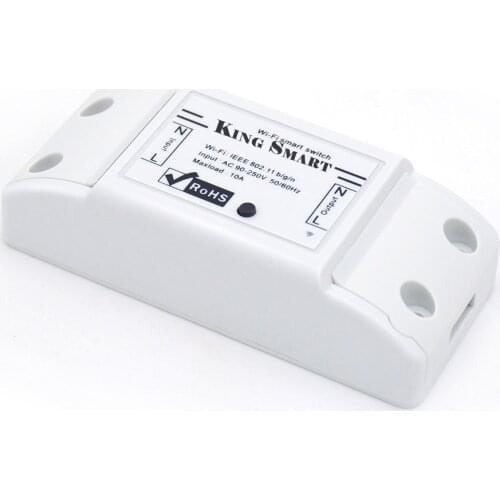 WIFI Wireless Smart Power Switch, Remote Control,Automation Relay Module, Common Home Modification Diy Parts for Home Light