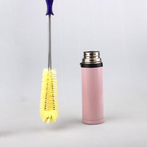 1PC Nylon Bottle Cleaning Brush Wine Beer Home Brew Tube Spout Cleaner Kitchen Cleaning Tools face cleansing brush dish brush