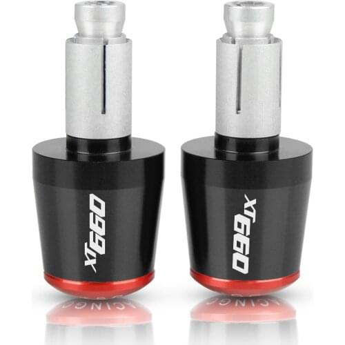 For YAMAHA XT660 XT 660 XT660 X/R/Z 2004-2017 Motorcycle with 7/8"22mm Hand Bar Ends Slider Handle Bar End Grips Cap Accessories