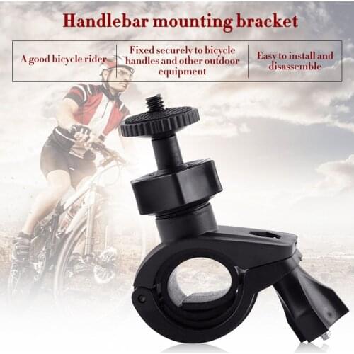 Hot Rotatable Bike Bicycle Handlebar Mount Holder Adapter Motorbike Clip Tool Accessories Bike Motorbike Supplies Fast Delivery