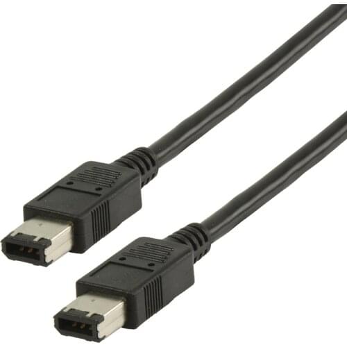 HDmatters IEEE1394 firewire cable cord 6 pin to 6 pin 1.5M(cooper conductor+foling+AL braiding)
