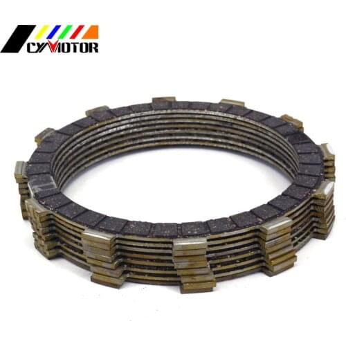 8PCS Motocycle Clutch Friction Plates Disc Set For YAMAHA YFZ45 YFZ YFM 45 450 700 70 7 BB LE SE SP R RS RSB RSP RSX RSP2 RYR