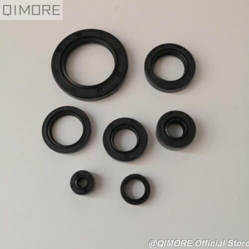Engine Oil Seal Kit for Motorcycle Rebel CA250 Regal Raptor DD250 Tank Vision Baja Phoenix 250 Jinlun Texan 250 QJ250-3 253FMM
