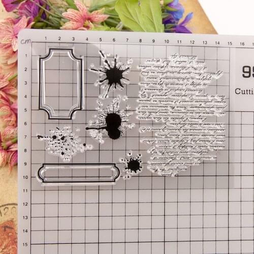 Reunion Antique Writing Metal Cutting Dies and Stamps Scrapbook Craft Stencil DIY Album Paper Make Template Model