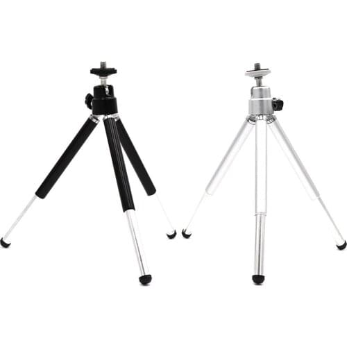 Alloy Mini Flexible Tripod 2 Section Stand Holder for Projector Camera Aluminum Desktop Tripod for xiaomi Mobile Phone