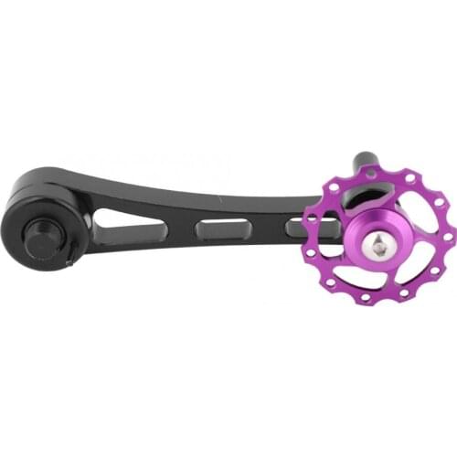 Aluminium Alloy Bike Chain Tensioner Stabilizer Rear Derailleur Chains Tensioner Single Speed Bicycle Sprocket Freewheel Gear