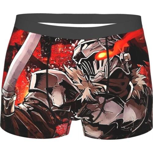 Goblin Slayer Dark Fantasy Light Anime Series Ultimate Underpants Cotton Panties Mens Underwear Comfortable Shorts Boxer Briefs
