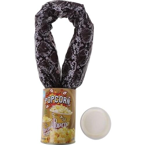 1pc Funny Jokes Prank Trick Fun Joke Toys Potato Chip Can Jump Spring Snake Toy Gift April Fool Day Halloween Party Decoration