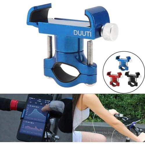 3-7inch Aluminium Alloy Bike Phone GPS Mount Holder for Bicycle Accessories 3 Colors Optional