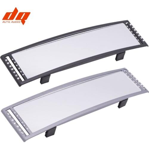 270mm Car Rear View Mirror Clip-on Wide Angle Interior Rearview Mirrors Wide Large Vision Curved Back Mirror for Baby Car Seat