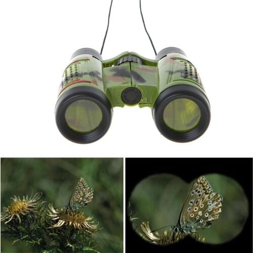 6x30mm Binoculars Telescope Folding Outdoor Travel Hiking Hunting Kids Toy Gifts