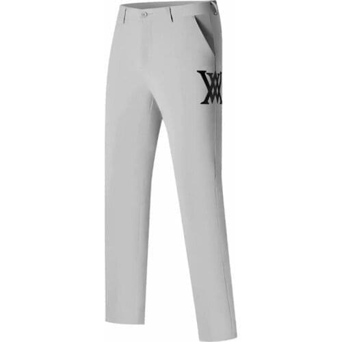 Summer Golf Pants Solid Color Fashion Casua New Mens Clothes Outdoor Sports Leisure Golf Trousers