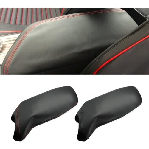 For Toyota Camry 2018 Microfiber Leather Car Interior Center Console Lid Armrest Pad Cover Trim