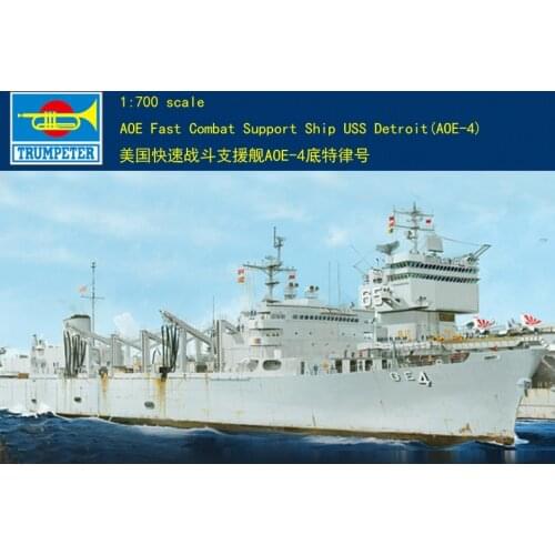 Trumpeter TR05786 1/700 AOE Fast Combat Support Ship USS Detroit AOE-4 Plastic Model Kit
